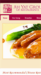 Mobile Screenshot of ahyatrestaurant.com.sg